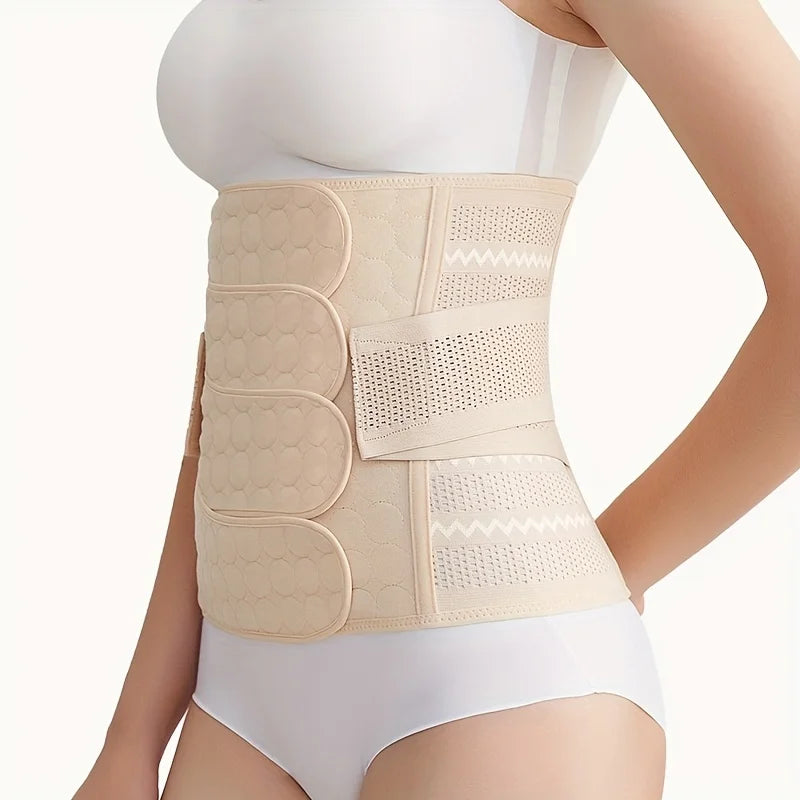 Bande Abdominale - Gaine Amincissante Ajustable et Confortable pour Femme, Parfaite pour la Récupération Post-partum et le Remodelage Corporel, Fibre de Polyester Douce