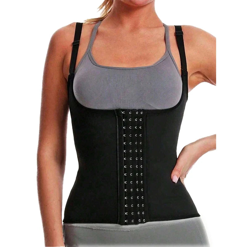 Corset Gainant Femme – Ceinture Amincissante Réglable pour Gym et Course, Contrôle du Ventre